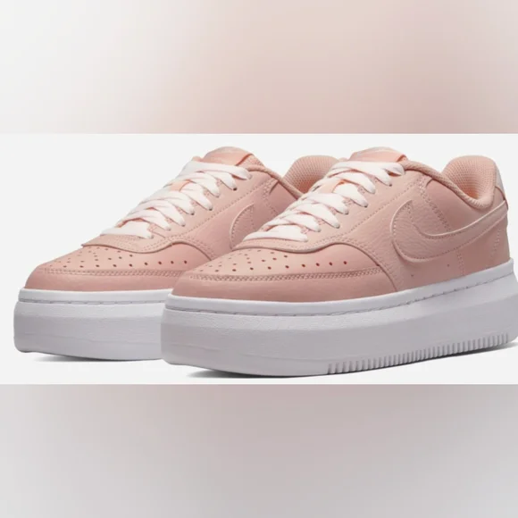 Nike Court Vision Alta LTR Platform Sneakers Size 12 Like New MSRP 94.99 - Picture 1 of 13